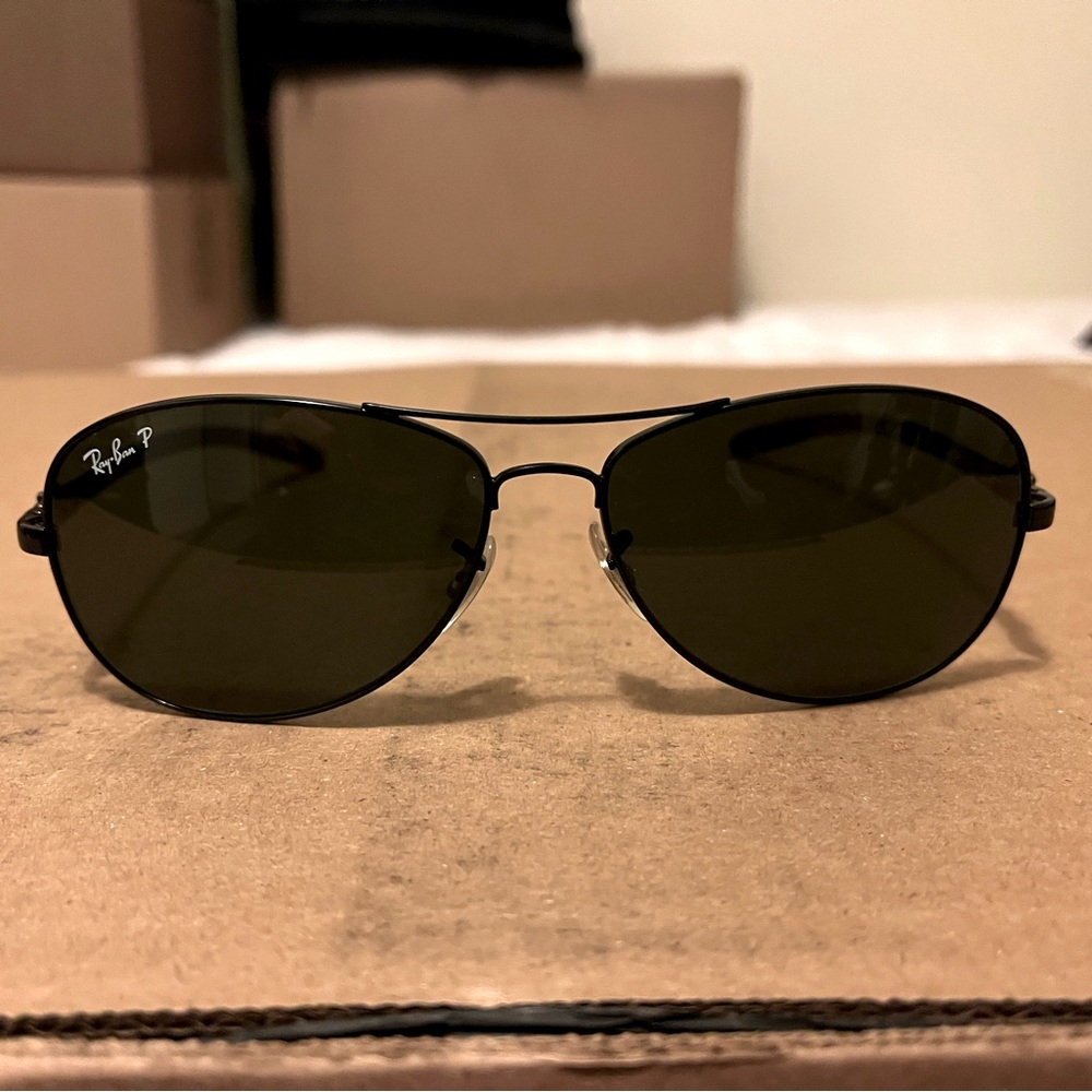 Authentic Ray-Ban Carbon Fiber Sunglasses Polarized
